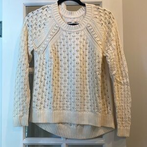 Loft Cream Lightweight Sweater - Size MP